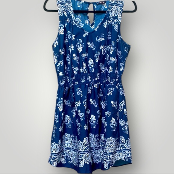 Indulge Blue Paisley Dress - Picture 4 of 16